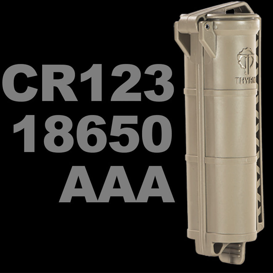 CellVault XL Battery Storage | 18650, AAA, CR123 | Waterproof