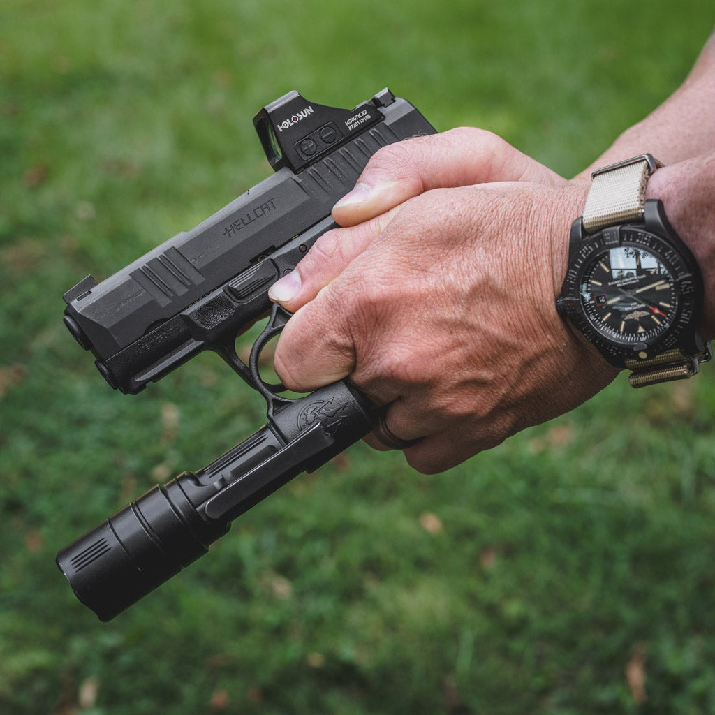 SwitchBack Technique with a Hellcat and Breitling watch