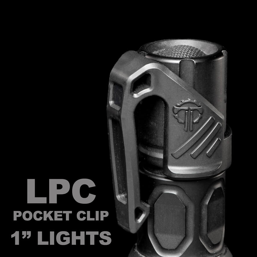 milwaukee flashlight belt clip Low Profile Carry Flashlight Pocket Clip | Black, Tan, Grey, Olive