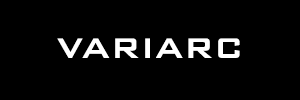 VariArc written in white on black background