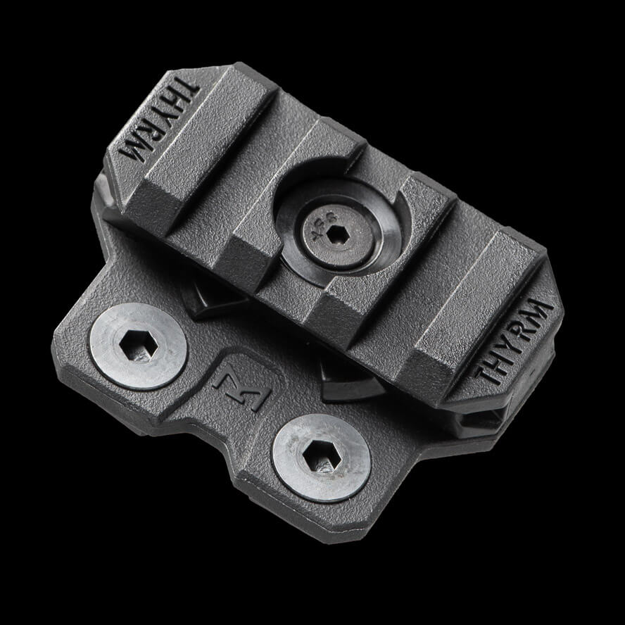 VariArc Helmet Light Mount in black, M-LOK model