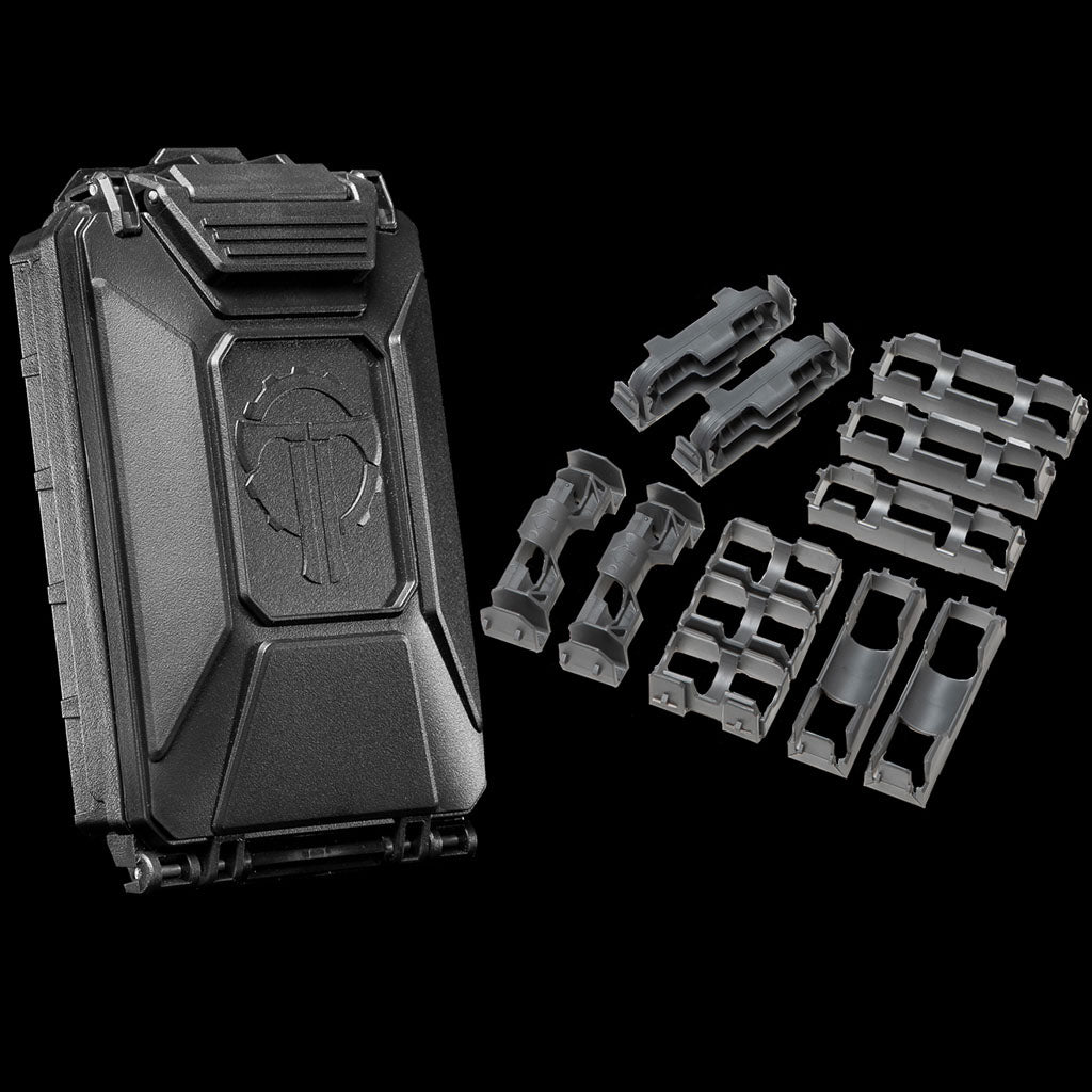 IDOGEAR taktische Batteriekoffer Pack Aufbewahrungsbox für CR123/AAA Doppel Ver IDOGEAR taktische Batteriekoffer Pack Aufbewahrungsbox für CR123/AAA Doppel Ver