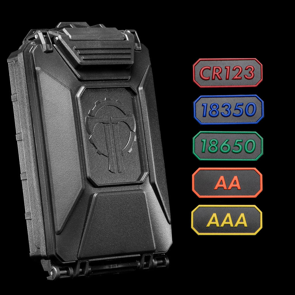 CellVault-5M Modular Battery Storage | AA, AAA, CR123, 18350
