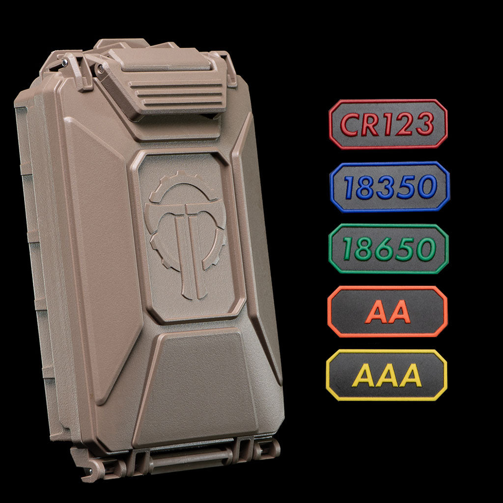 CellVault-5M Modular Battery Storage | AA, AAA, CR123, 18350