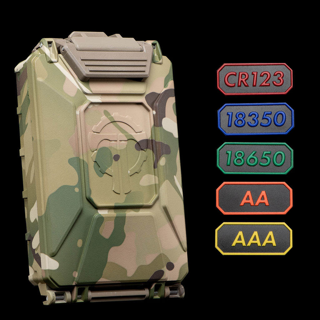 CellVault-5M Modular Battery Storage | AA, AAA, CR123, 18350