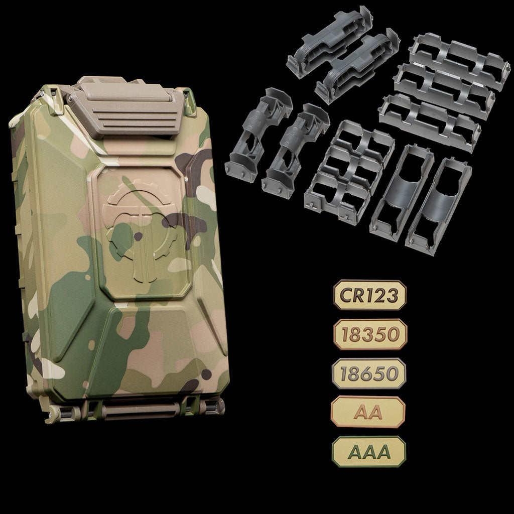 CellVault-5M Modular Battery Storage | AA, AAA, CR123, 18350