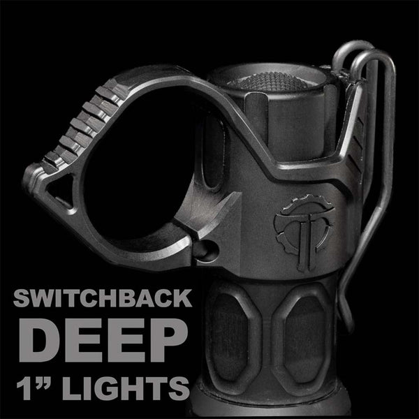 SwitchBack 3.0 Deep Carry Flashlight Ring | Tan, Navy Blue, Black