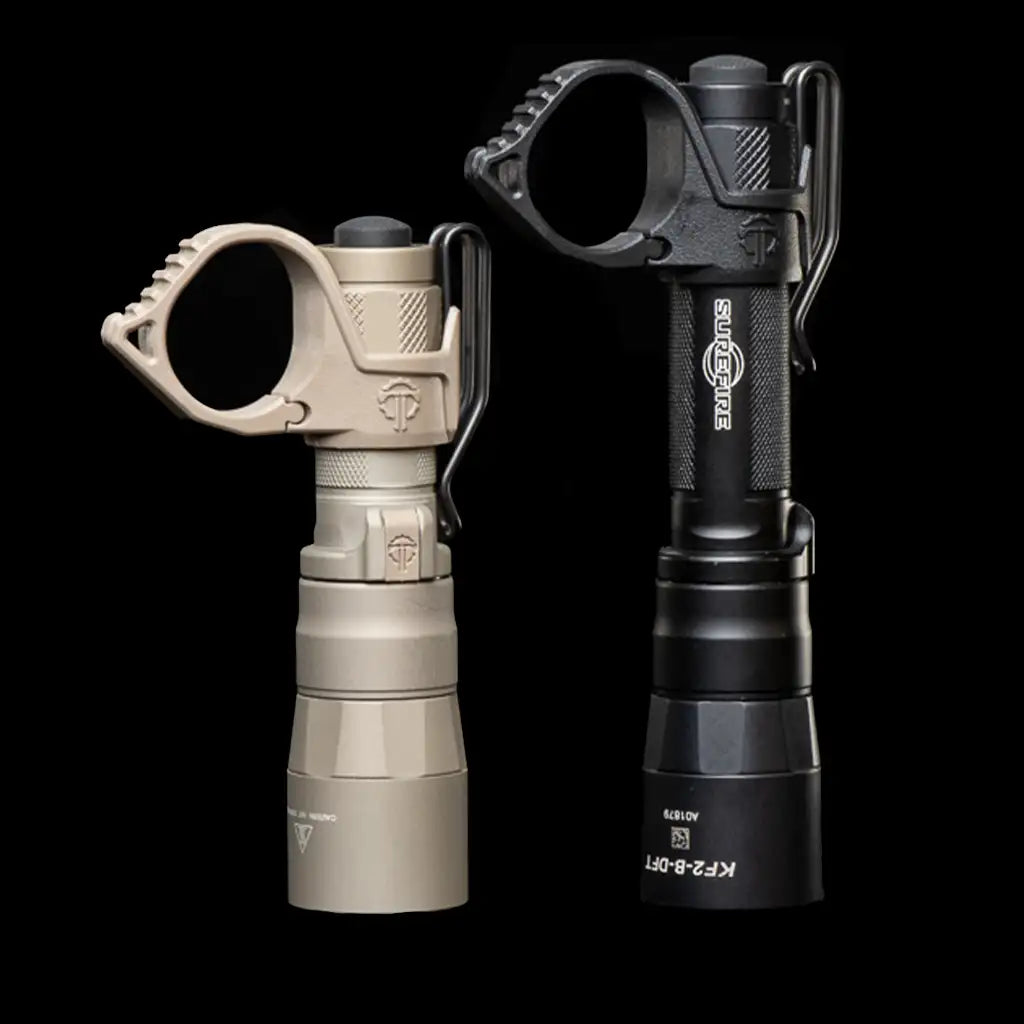 SwitchBack 3.0 EDC-DFT Flashlight Ring | Tan, Grey, Black | THYRM SwitchBack 3.0 EDC-DFT Flashlight Ring | Tan, Grey, Black | THYRM