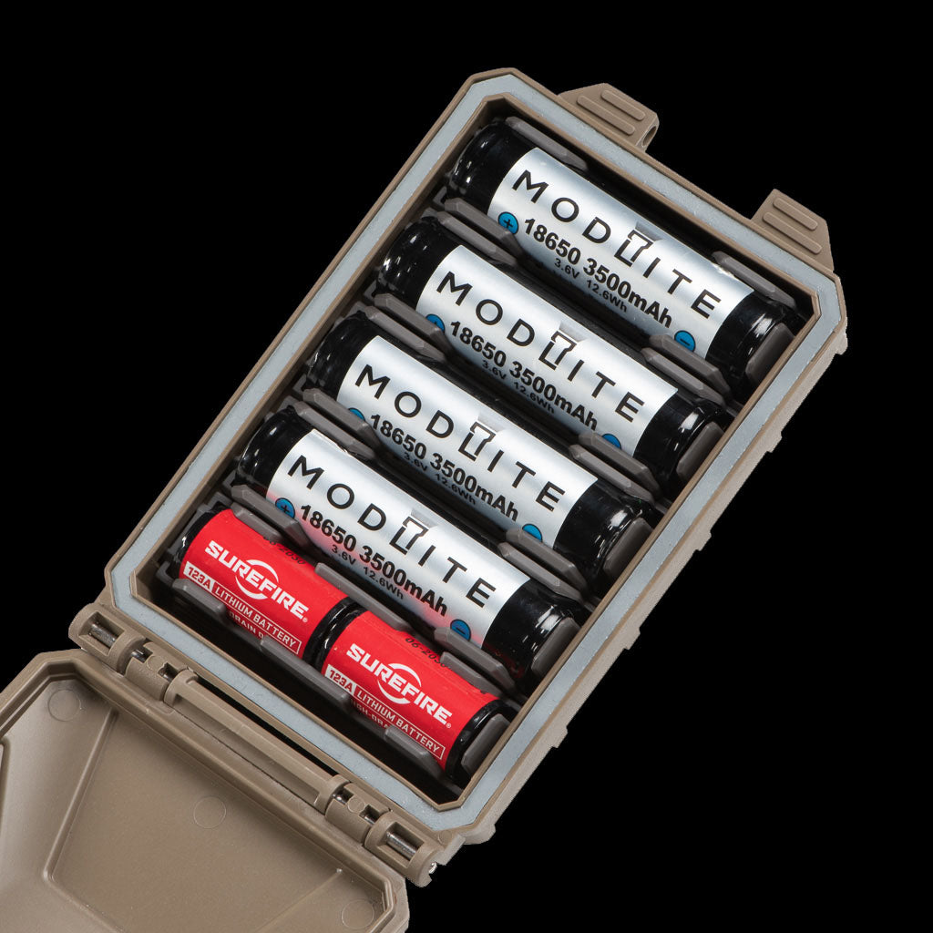 Thyrm CellVault-5M 用モジュラーインサートパックセット Modular Battery Insert Pak | For AA, AAA, 18350, 18650
