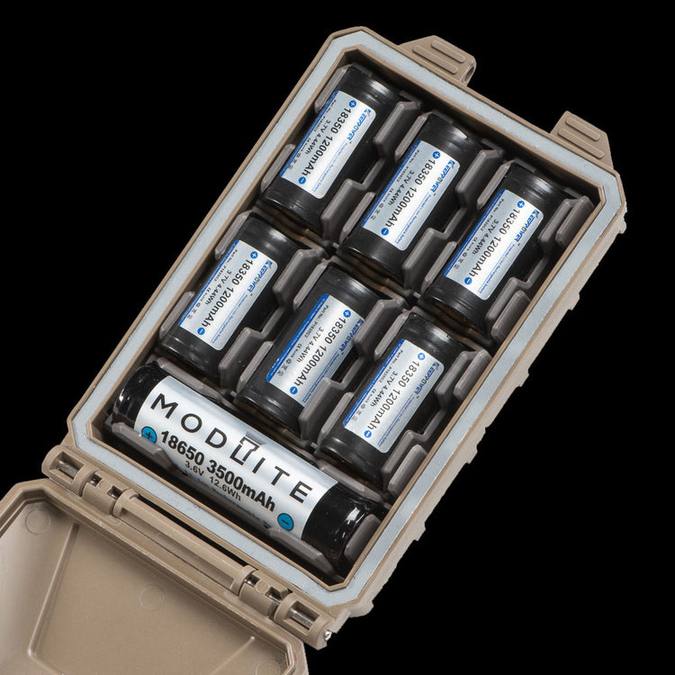Modular Battery Insert Pak | For AA, AAA, 18350, 18650, CR123 | Thyrm ...