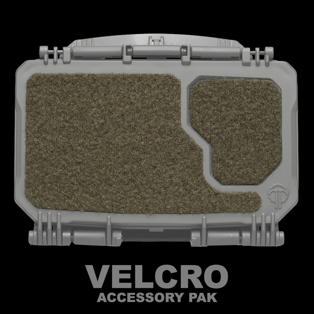 Velcro Accessory Pak for DarkVault 2.0 case featuring a durable design for secure gear organization and storage.