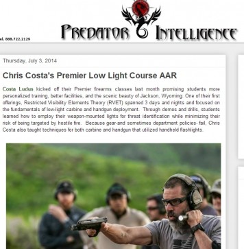 Predator Intelligence Article