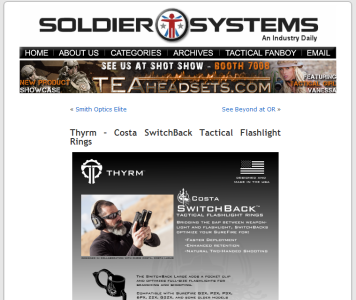 Soldier Systems ScreenShot Jan 21 2014