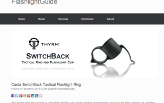 Flashlight Guide screen capture about SwitchBack