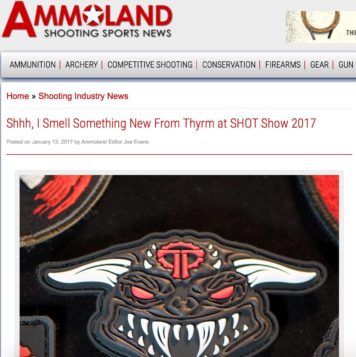 Ammoland Thyrm feature article about Vinz Clortho Keymaster Patch