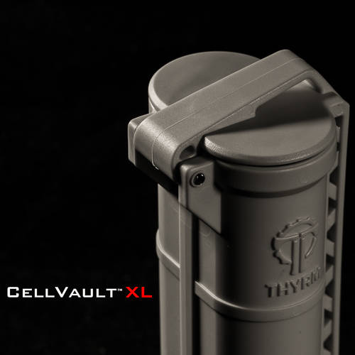 Thyrm CellVault XL Battery Storage Waterproof Case Military Survival Gear