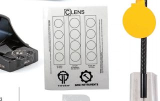 Screen capture from Gun World Article featuring CLENS sheet and other new products