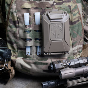 CellVault-5M Modular Battery Storage mounts to MOLLE