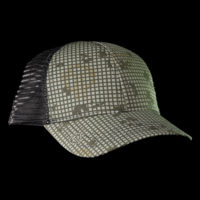 Desert Night Camo Hat front side view