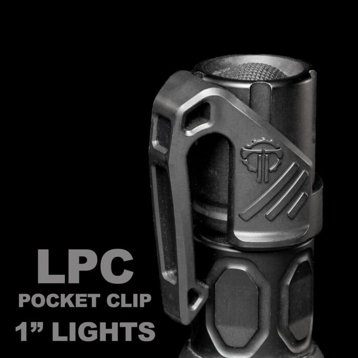 LPC Pocket Clip for one-inch diameter lights (not all models)