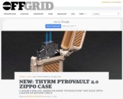 OffGridWeb Screen Capture of PyroVault 2.0 Article