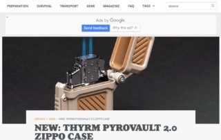 OffGridWeb Screen Capture of PyroVault 2.0 Article