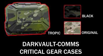 DarkVault-Comms Critical Gear Cases in MultiCam (3 types)