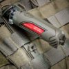 Thyrm CellVault-18 Battery Storage opening while still mounted to MOLLE
