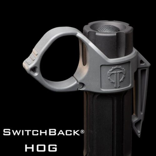SwitchBack HOG Flashlight Ring with Thyrm logo detail and title