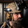 Forward illumination with a VariArc Helmet Mount