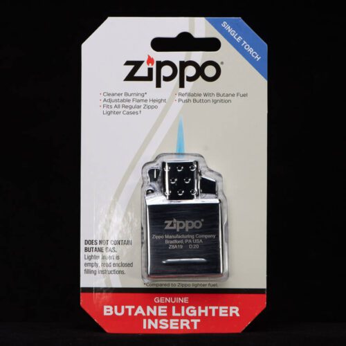Single Torch Butane Lighter Insert by Zippo
