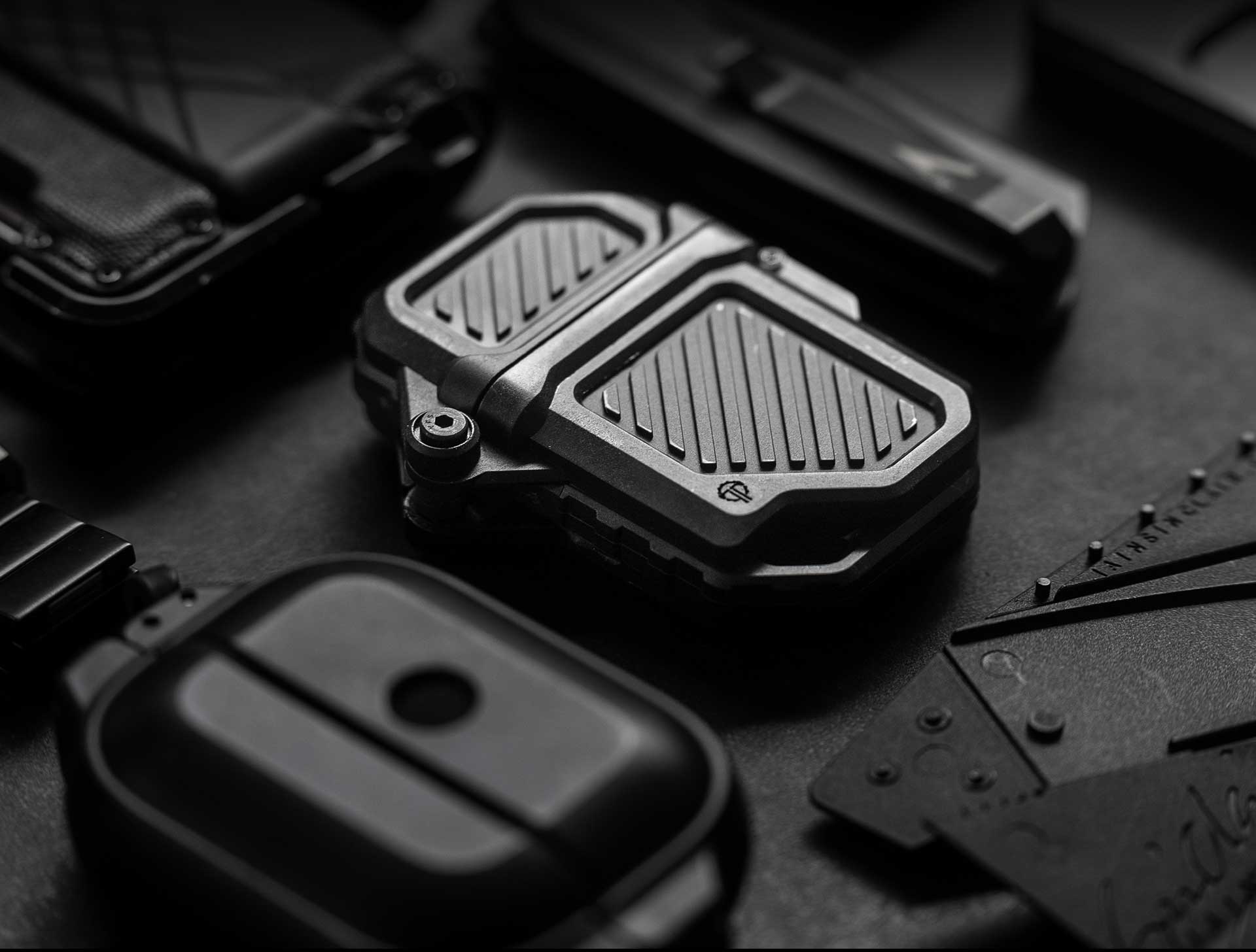 Blackout PyroVault 2.0 laying amongst other gear