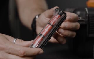 Releasing CR123s from a Thyrm CellVault