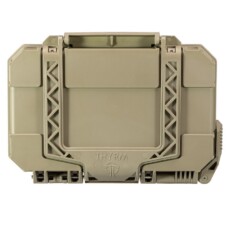 DarkVault Critical Gear Case back, showing MOLLE-mounting straps