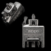 Top and side views of Zippo Bit Safe Lighter Insert